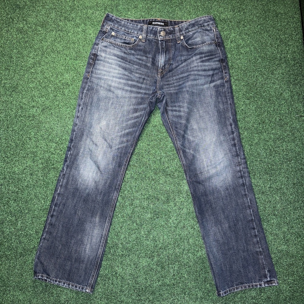 Express Classic Fit Blue Jeans Men's Size 32x30 P6
